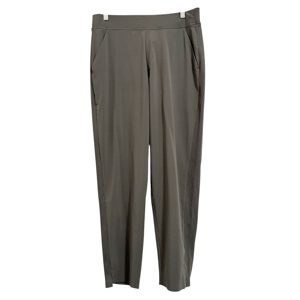 Athleta Brooklyn Mid Rise Ankle Pant Green 10 - Picture 6 of 16